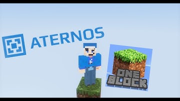 How to ADD ONE BLOCK into your Aternos Minecraft Server [CHECK MY CHANNEL FOR AN UPDATED VERSION]