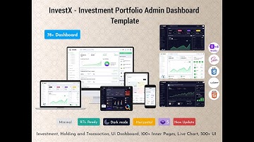 Investx Admin - Bootstrap 5 Dashboard With WebApp Templates