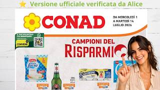Volantino Conad Dal 1 Al 14 Luglio 2026