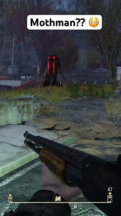 IS this MOTHMAN?? Fallout 76 #gaming #subscribe #fallout4 #falloutgame #viral #fallout76