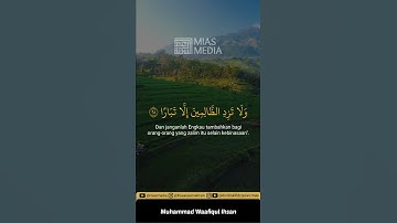 Nuh : 28 || Muhammad Waafiqul Ihsan || سورة نوح || رب اغفر لي ولوالدي ولمن دخل بيتي مؤمناً