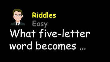 What five-letter word becomes shorter when you add two letters to it?