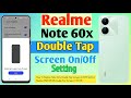 How To Realme Note 60x Double Tap Screen On Off Setting Realme RMX3938 Double Tap Screen 2025