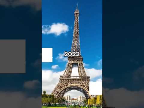 КАК МЕНЯЛАСЬ ЭЙФЕЛЕВА БАШНЯ? #shorts_ #рекомендации_ #хочуврек #париж #эйфелевабашня #эволюция