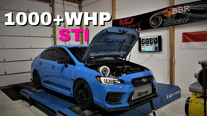 Subaru STI Makes 1000+whp on a Mustang Dyno
