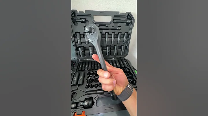 BOEN 1/2" Drive Impact Socket Set, 72 Piece Standard SAE & Metric #boen #automobile #tools  #diy