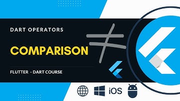 10 - معاملات المقارنه || comparison operators (dart language)