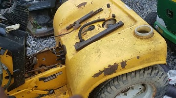 Cub Cadet 982 diesel repower part 1, getting started