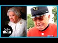 Queen Elizabeth dies: Ex-Army pensioner bursts into tears talking about meeting Her Majesty
