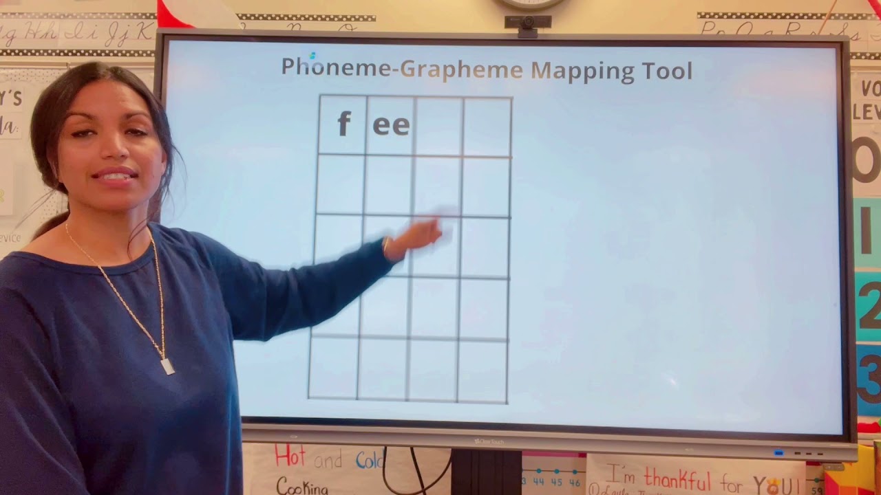 Phoneme Grapheme Mapping Tool