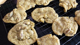 Soft Maple Pecan Cookies Recipe