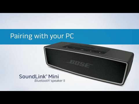 Bose SoundLink Mini II - Pairing with 