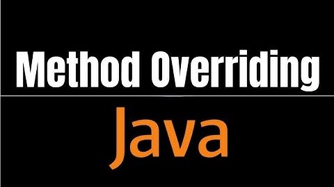 Method Overriding in Java | Java in Telugu | Java Basics 60
