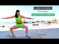 25 min No Equipment Legs &amp; Thighs Workout - Day 10 of Build &amp; Burn Series