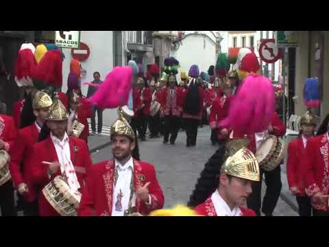 Tamborada en Baena: los colinegros, toque de procesión