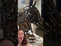 Art Critic in 1 Minute at Wood Hill Gallery Horse Head 1 by Jenny Horstman #sculpture #horse #art