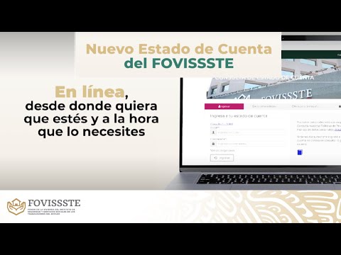 Conoce cómo darte de alta en tu Estado de Cuenta FOVISSSTE