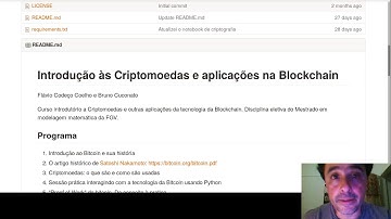 Curso de introdução a criptomoedas - Aula 01