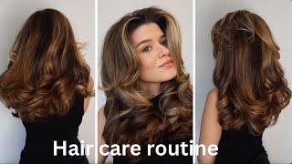 My haircare routine for healthy hair