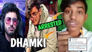 Star Amit धमकी On @triggeredinsaan  & @CarryMinati 😱 | Amit arrested information #viral