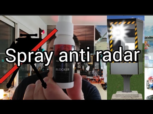 spray anti flash, bombe anti-flash, laque et bombes anti-radars