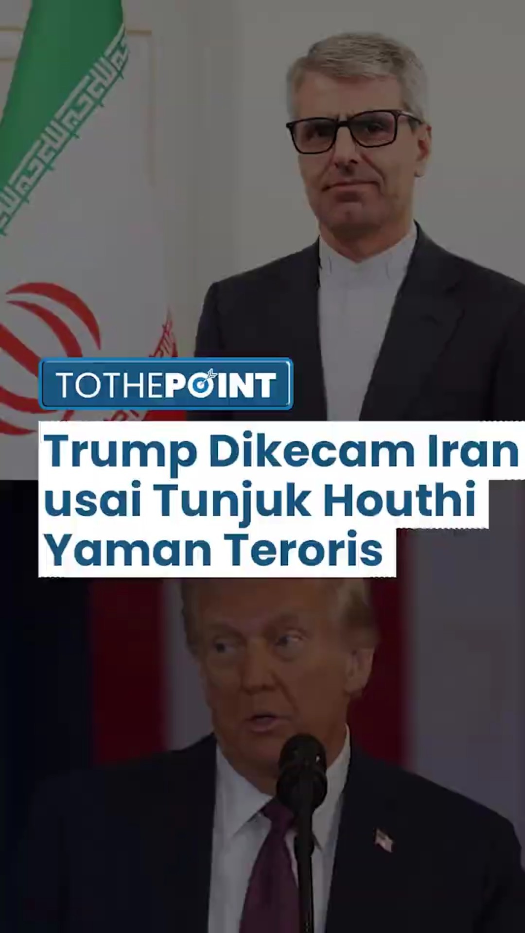 Iran Berang ke Donald Trump yang Tunjuk Houthi Yaman sebagai Organisasi Teroris, Anggap Tak Berdasar