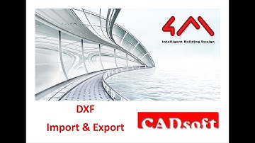 4MCAD v19 Commands English - DXF Import & Export