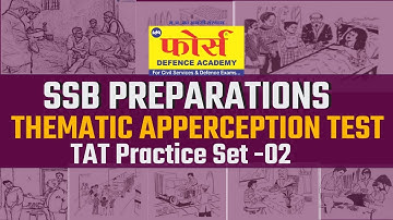 TAT PRACTICE SET - 2 | SSB PREPARATION | Thematic ApperceptionTest|  TEST || SSB WORLD