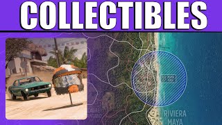 Forza Horizon 5 COLLECTIBLES RALLY TO SWIM - Helmet Pinatas in Playa Azul [Autumn Season]