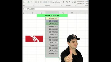 Correct Critical Date Format in Excel #excel #exceltutorial #exceltips #technomondal