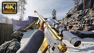 Call of Duty Mobile: *NEW MAP* Crossroads Strike - 4K Very High Graphics (No Commentary)