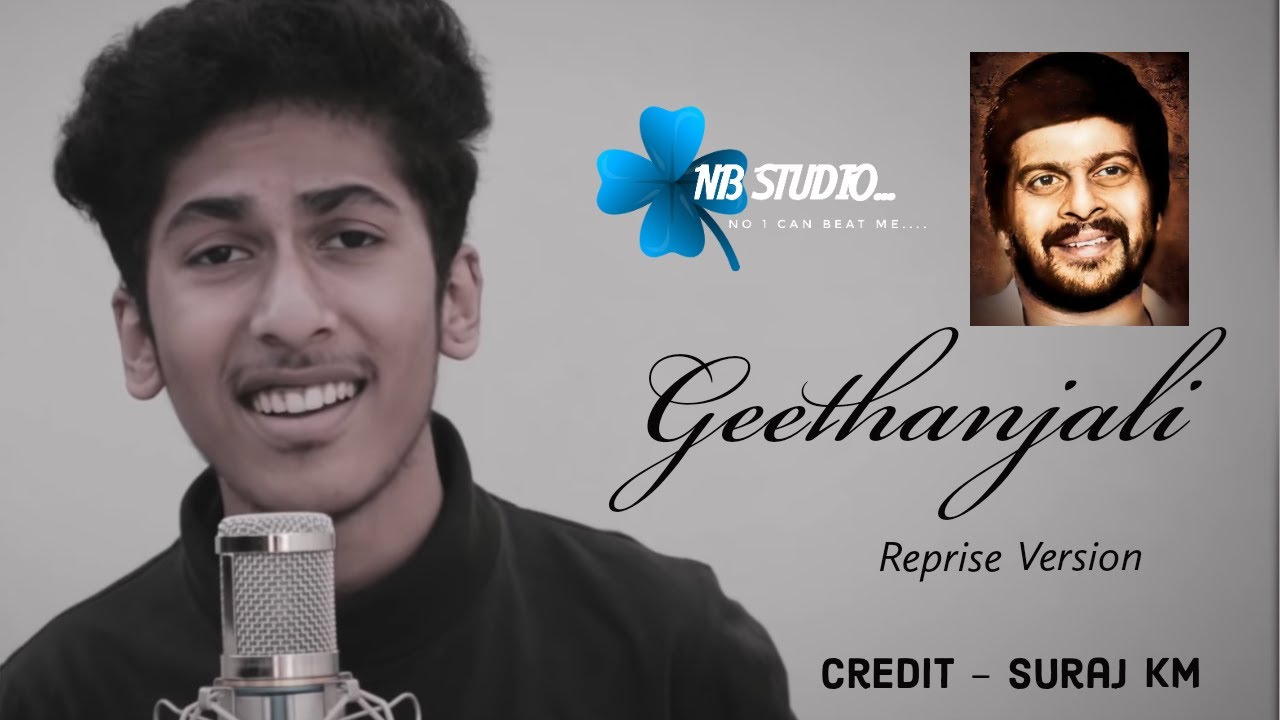 Geethanjali  Reprise Version  Lyrical Video  Shankar Nag  Suraj KM  NB STUDIO 