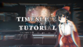 Timeslice Tutorial After Effects