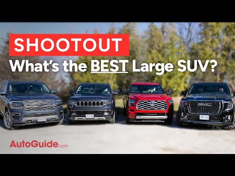 The Best Large SUV: Testing 4 of the Biggest On Sale Today