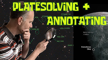 Platesolving and Annotating with Siril, Aladin Desktop, and LROC Quickmap