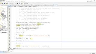Java 017 Using more than one if to make a decision