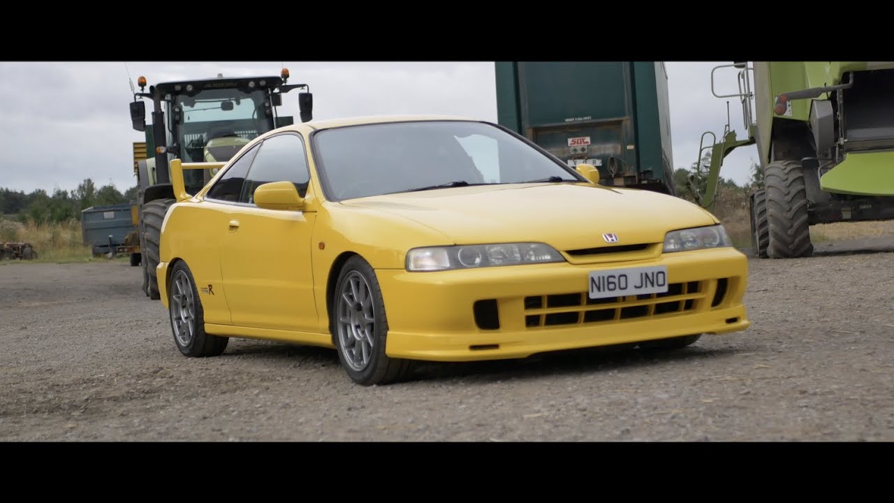 K Swapped Phoenix Yellow Honda Integra Type R Dc2 Youtube