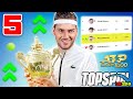 TOPSPINK 2K25 CARRIERA #5 - SCALO IL RANKING ATP ma SUCCEDE QUESTO...