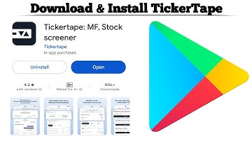 How to Download and Install TickerTape App on Android | Step-by-Step Guide