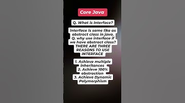 "Interfaces in Core Java: Why Choose Interface Over Abstract Class?"