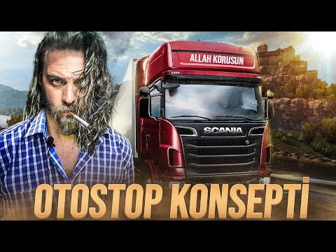 ELRAENN İLE EURO TRUCK SIMULATOR 2 ( OTOSTOP KONSEPTLİ - KONSERLİ )