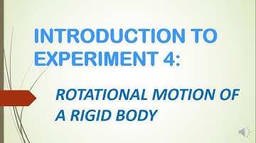 Introduction to Experiment 4