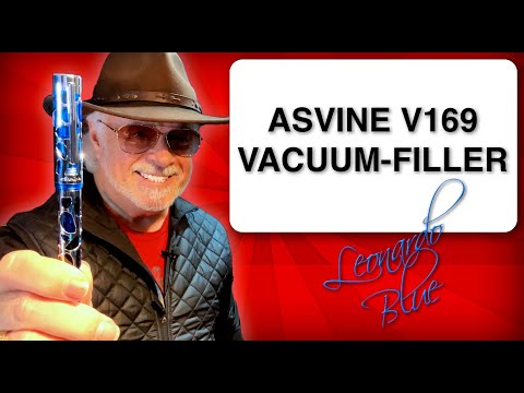Asvine V169 Vacuum-Filler Fountain Pen Unboxing and Review 2022