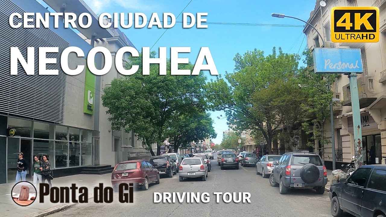 【4K】Paseo por el Centro VIEJO de NECOCHEA  Octubre 2022 -BUENOS AIRES - COSTA ATLÁNTICA DE ARGENTINA