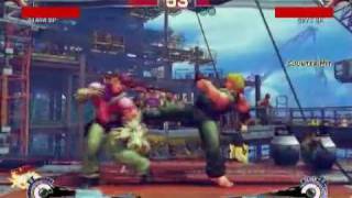 Super Street Fighter Iv Online Battle　Ken001Vsken
