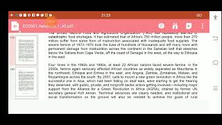 ECO501 Short Lecture 25(b): Agricultural Growth