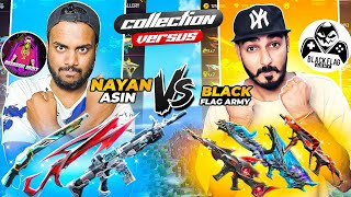 Best Collection Versus NayanAsin Vs Awaara (Blag Flag Army ) 6-6 All 😡 - Garena Free Fire India