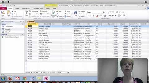 Access Final Exam Review- Lookup Wizard