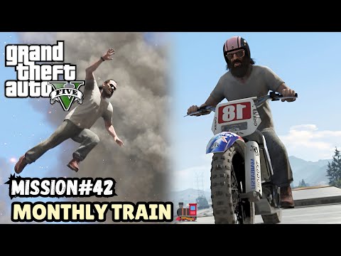 GTA 5 Mission 42 Monthly Train Triver Gtagameplay 