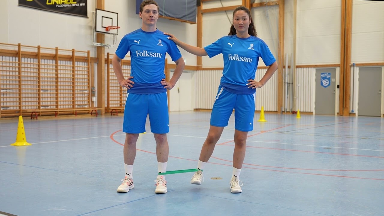 Styrka Ljumske – 6J Parövning – Stående inåtföring, adduktion med ...